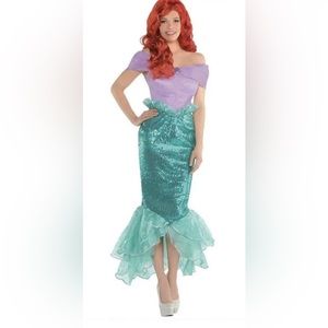 chinese dress ladies Malibu Mermaid 2 Piece Adult Costume